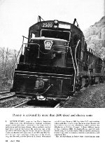 PRR "Largest Locomotive Fleet," Page 38, 1964